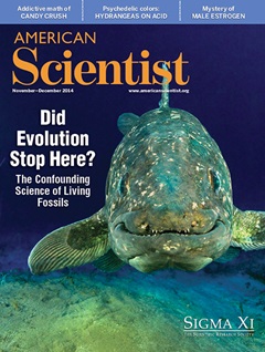 American Scientist November-December 2014 cover